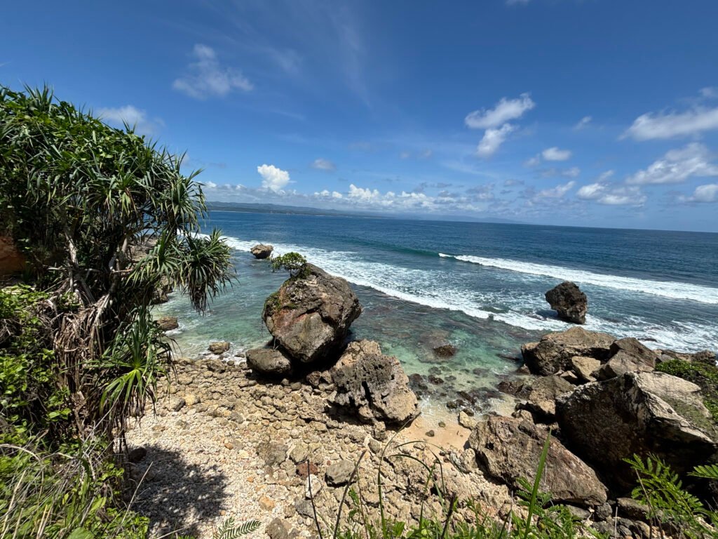 Nihi Oka, a cliffside land for sale in Sumba